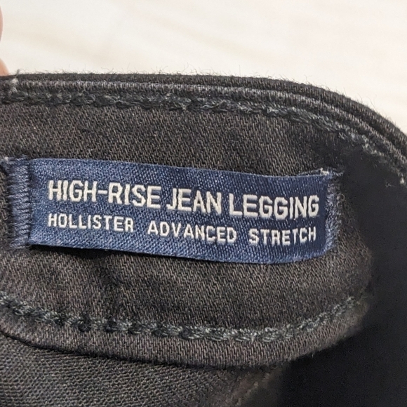 Holister High Rise Jean Leggings size 3 short - Picture 5 of 7